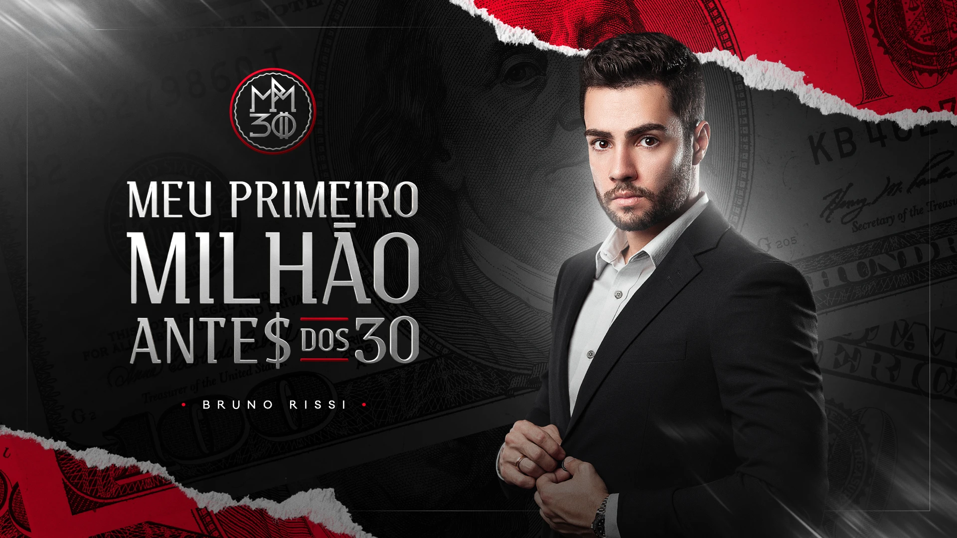 Meu Primeiro Milhão Antes dos 30 — key visual