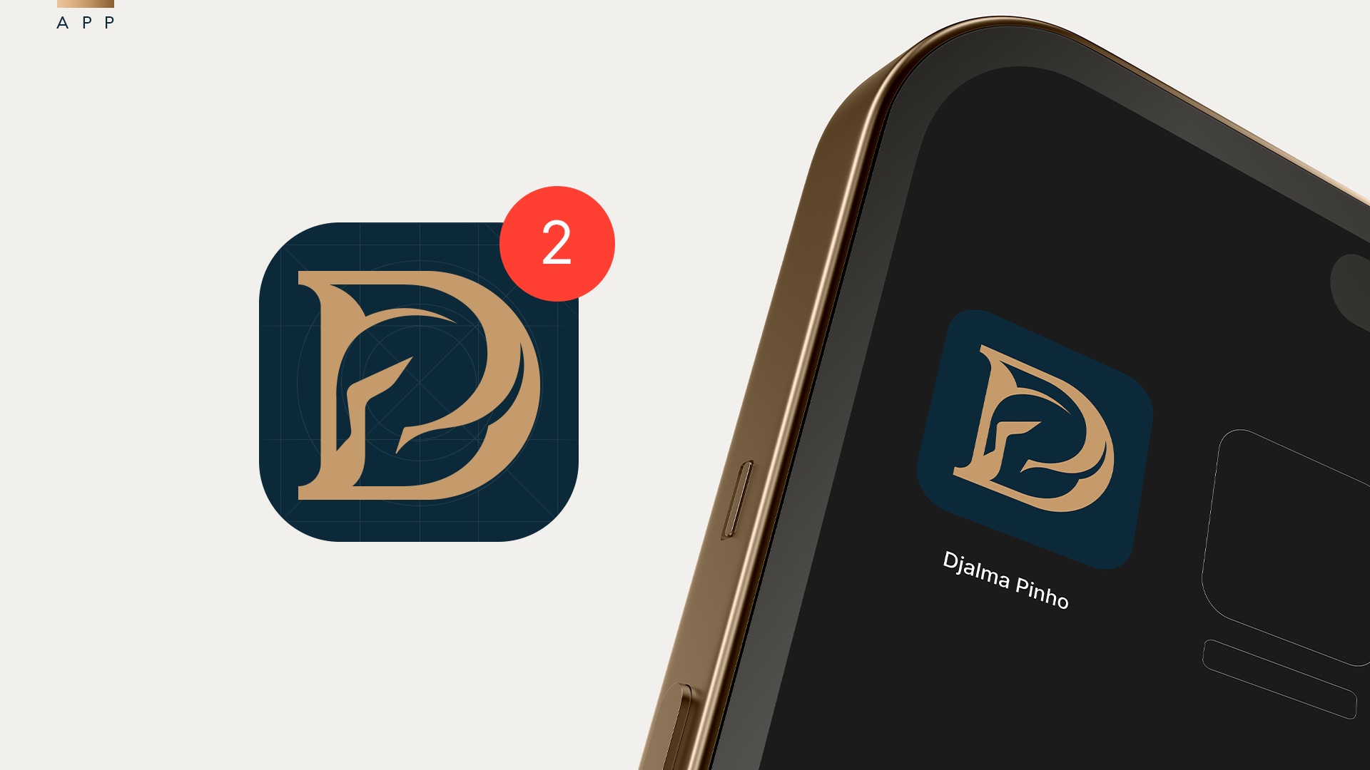 Djalma Pinho — identidade visual
